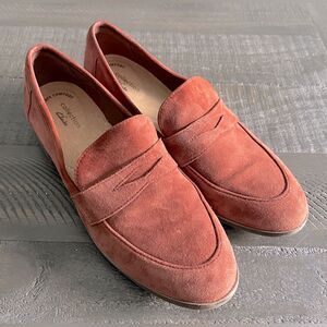 Clarks Trish Rose Women's Mahogany Academia Penny Loafers Size 9.5